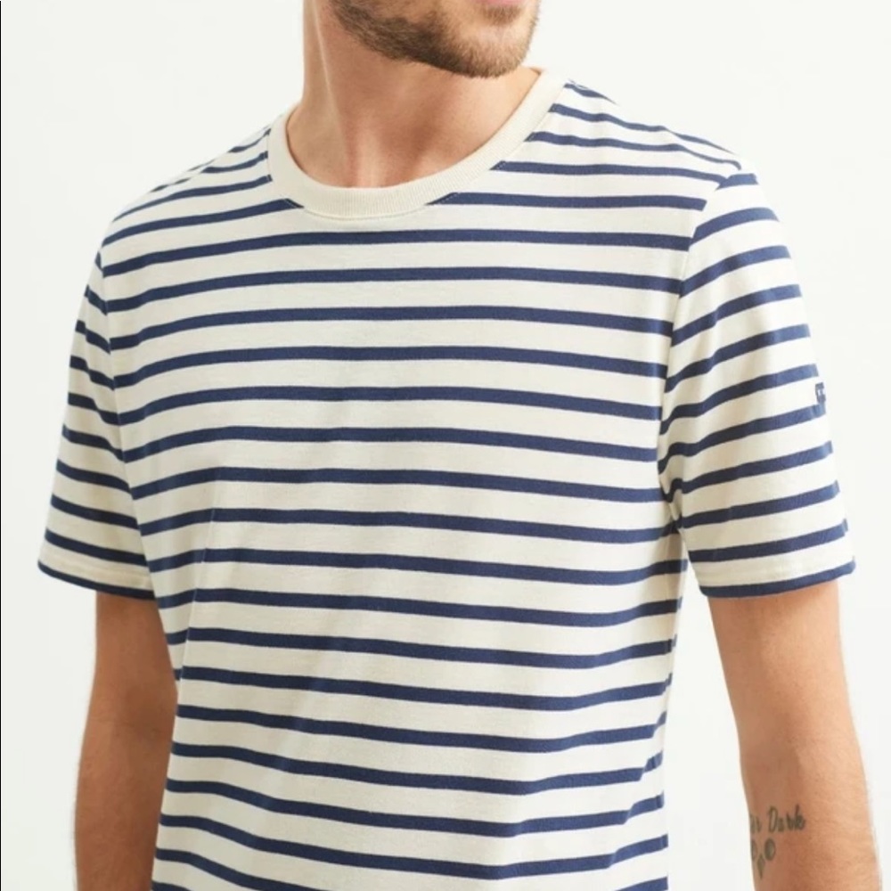 Saint James Breton T-Shirt Men - Striped